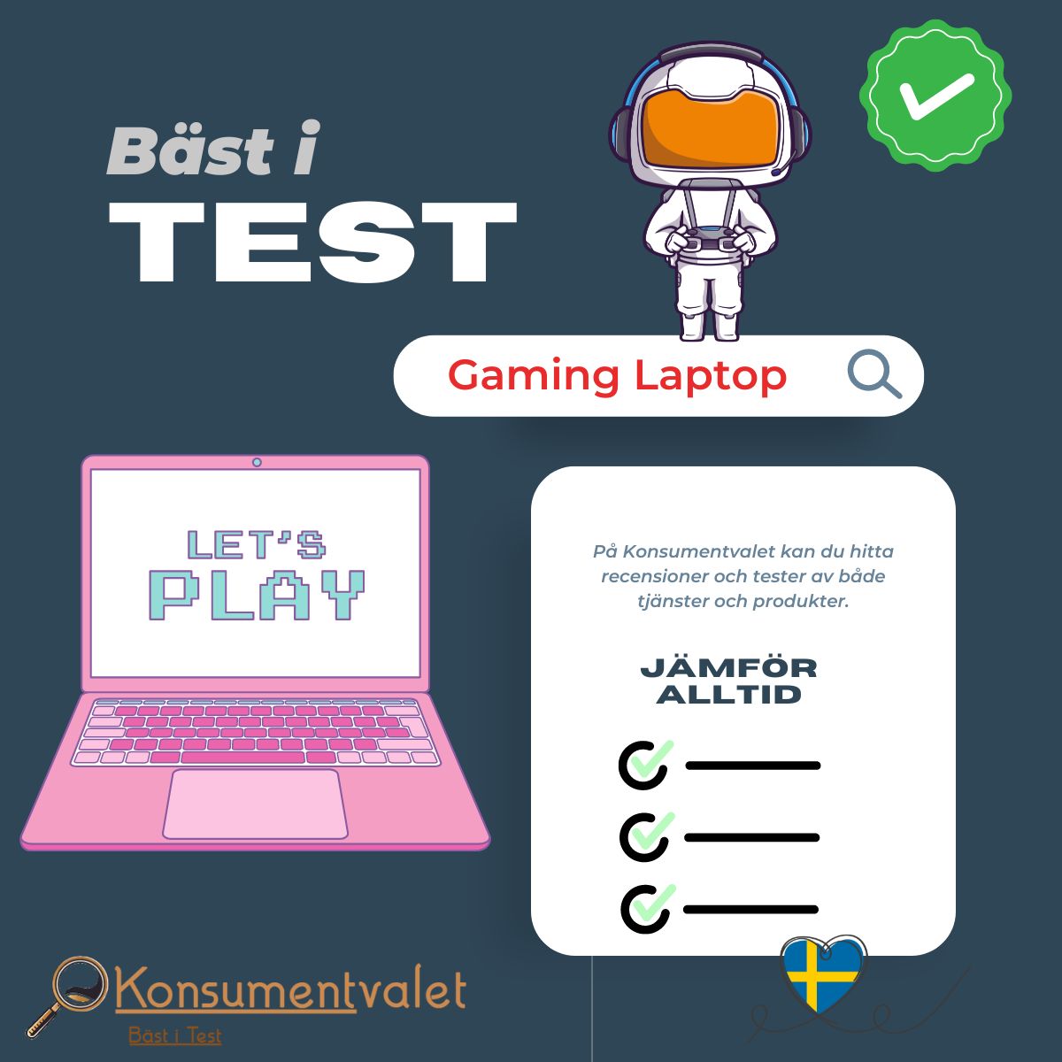 Gaming Laptop Bäst i Test 2026