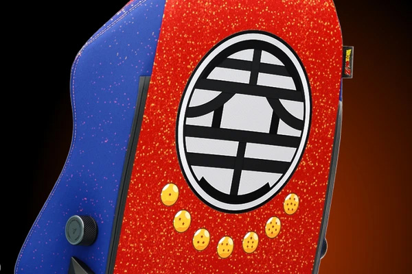 Secretlab TITAN EVO Dragon Ball Z Goku Edition Dekorativbild3