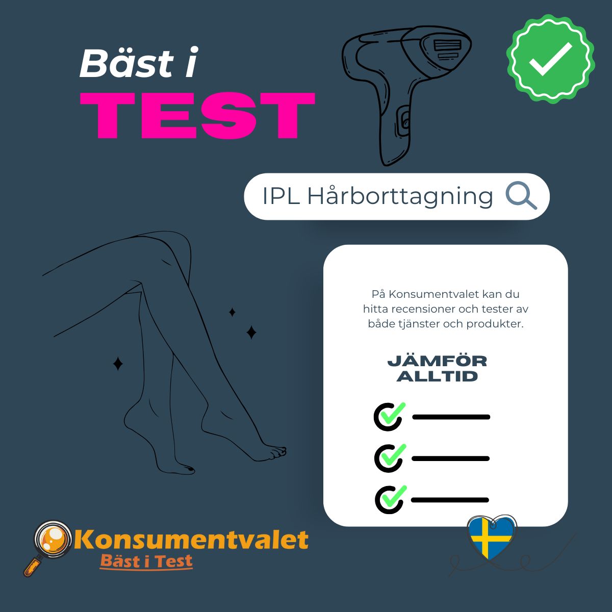 IPL hårborttagning Bäst i Test