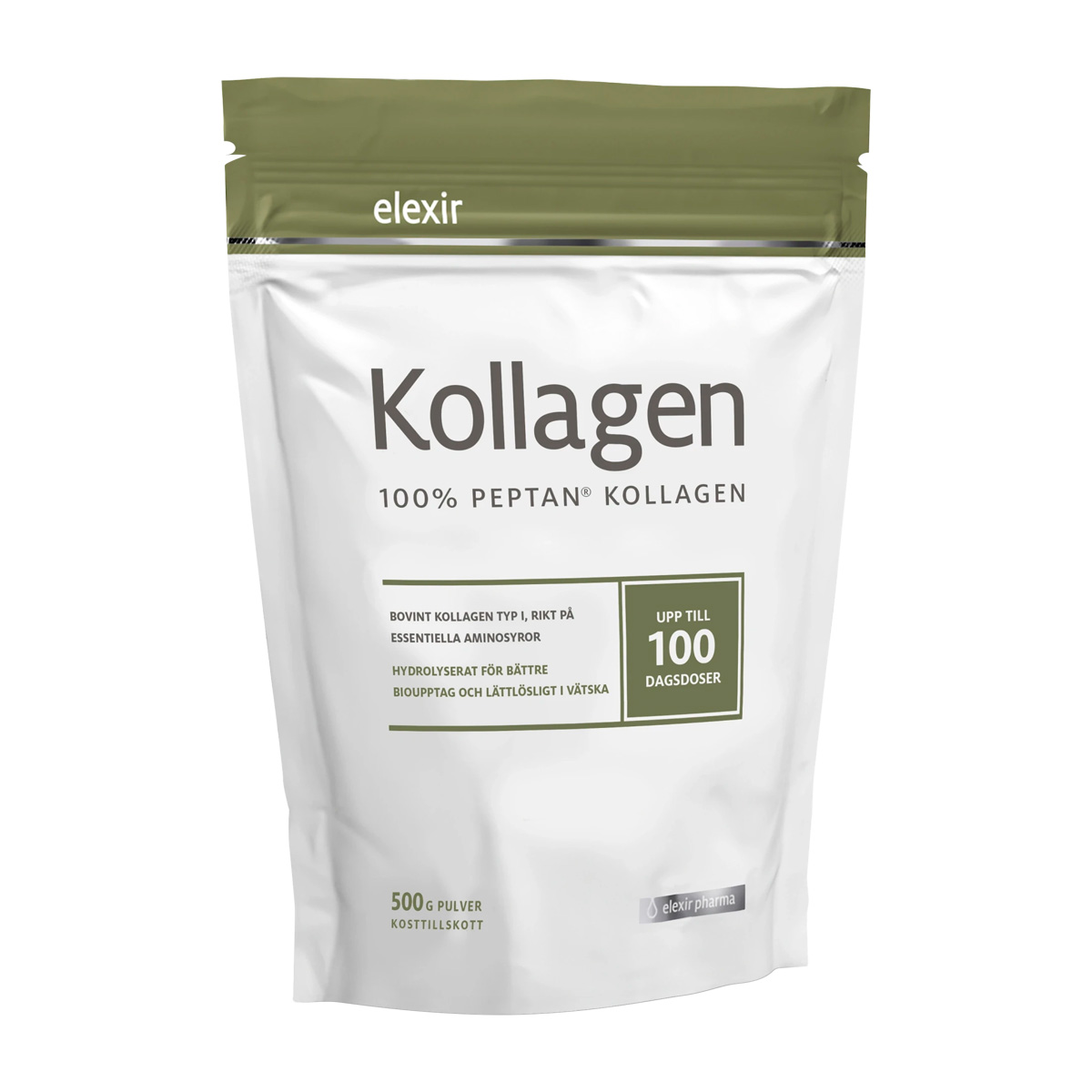 Elexir 100% Peptan Kollagenpulver