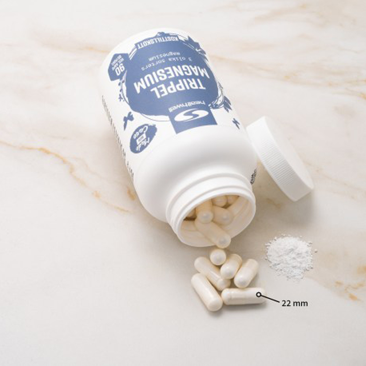 Healthwell Trippel Magnesium kapslar