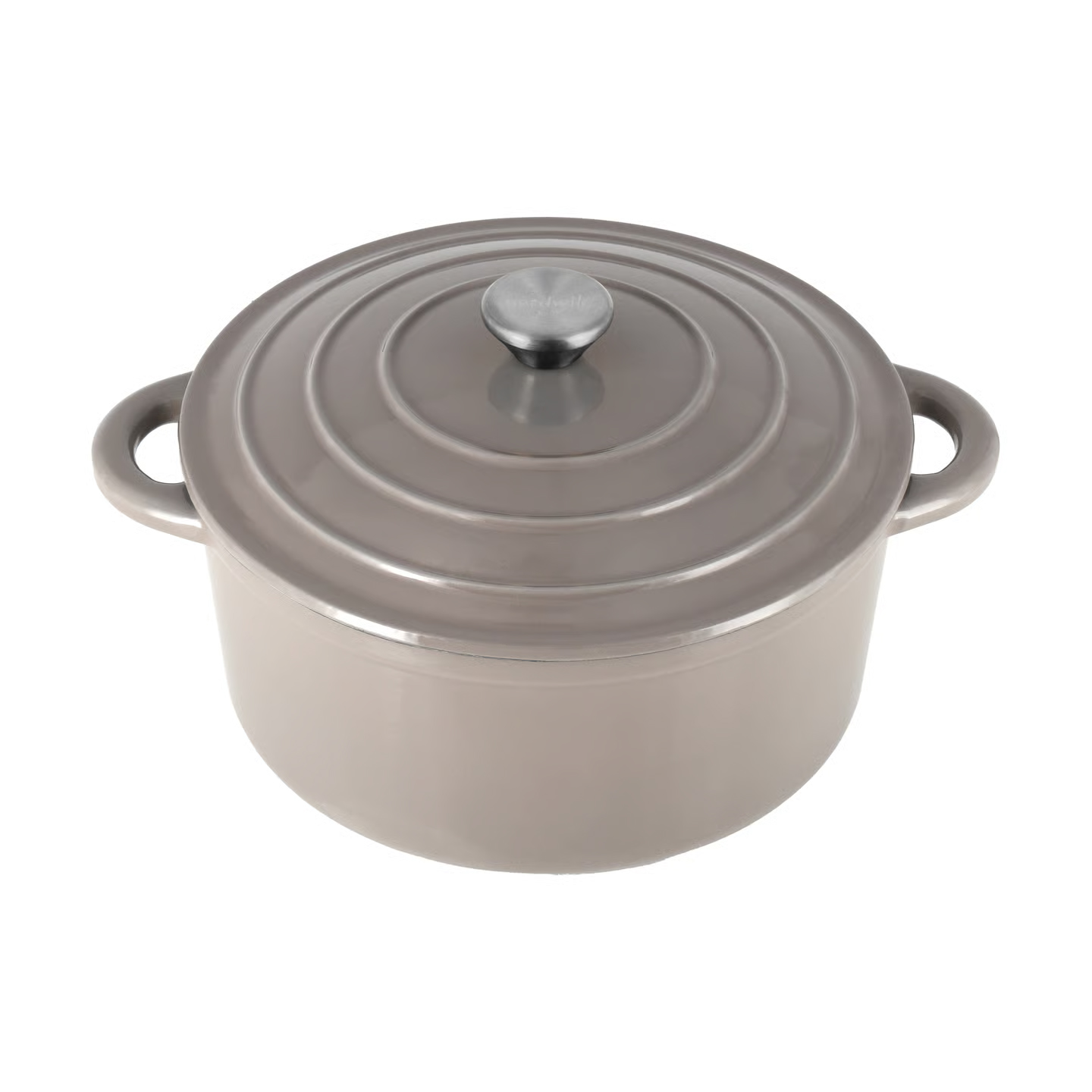 Nordwiks gjutjärnsgryta 5L Taupe