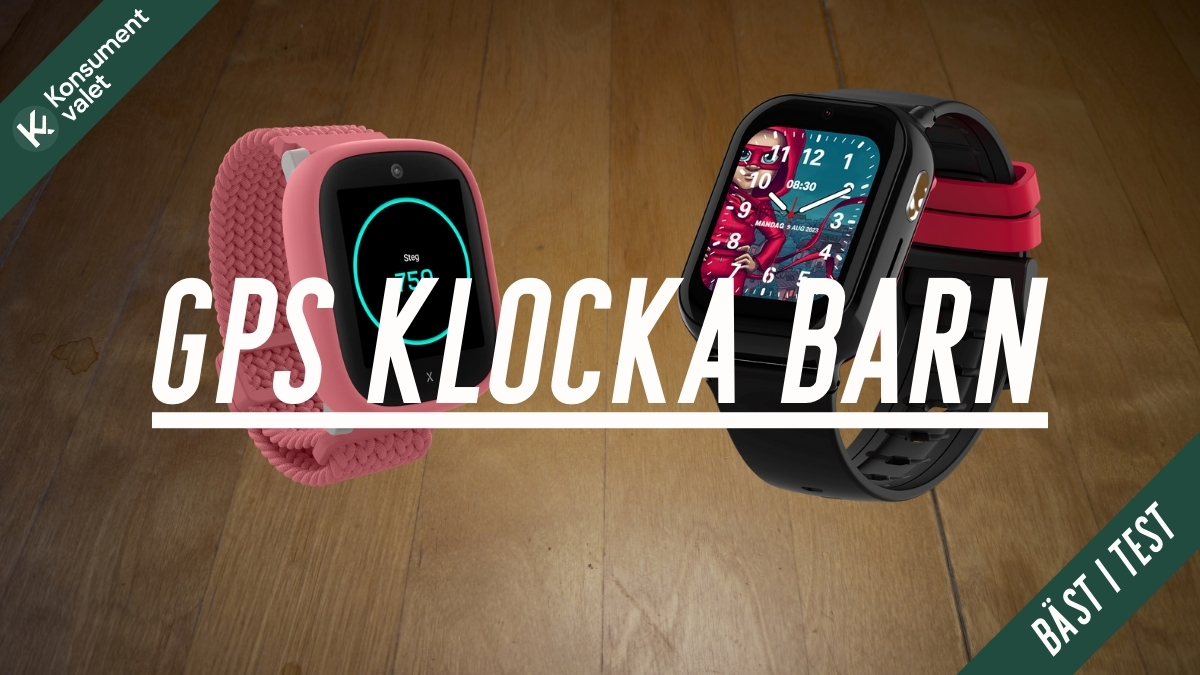 GPS Klocka barn bäst i test 2026