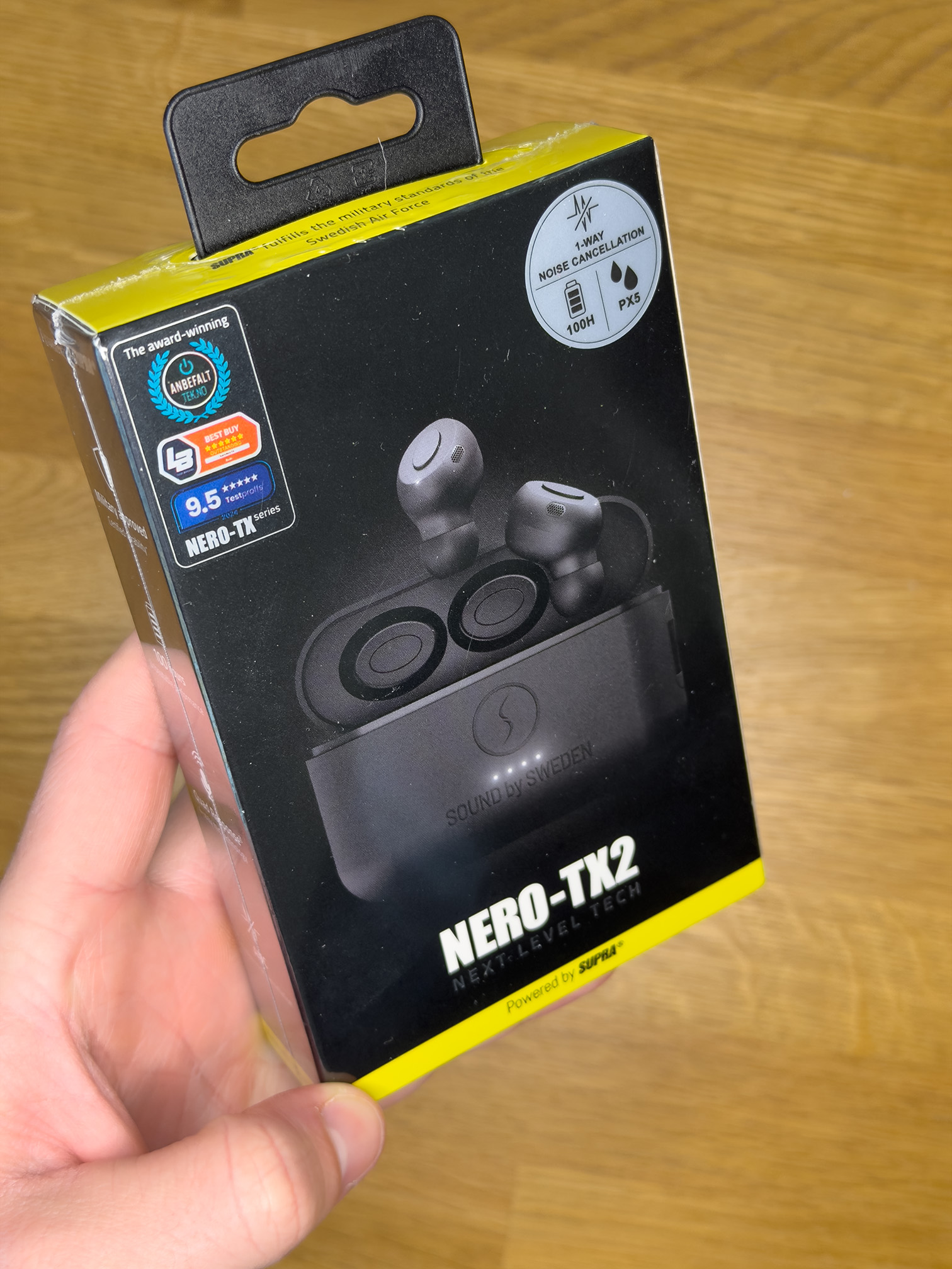 Oöppnad förpackning SUPRA NERO-TX2
