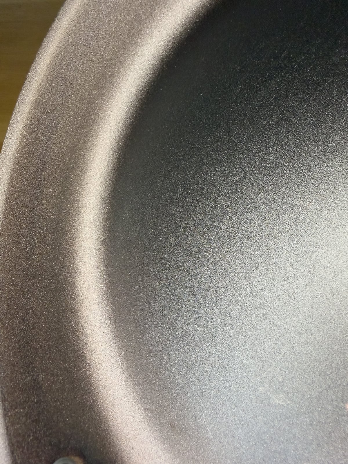 Yta stekpanna närbild