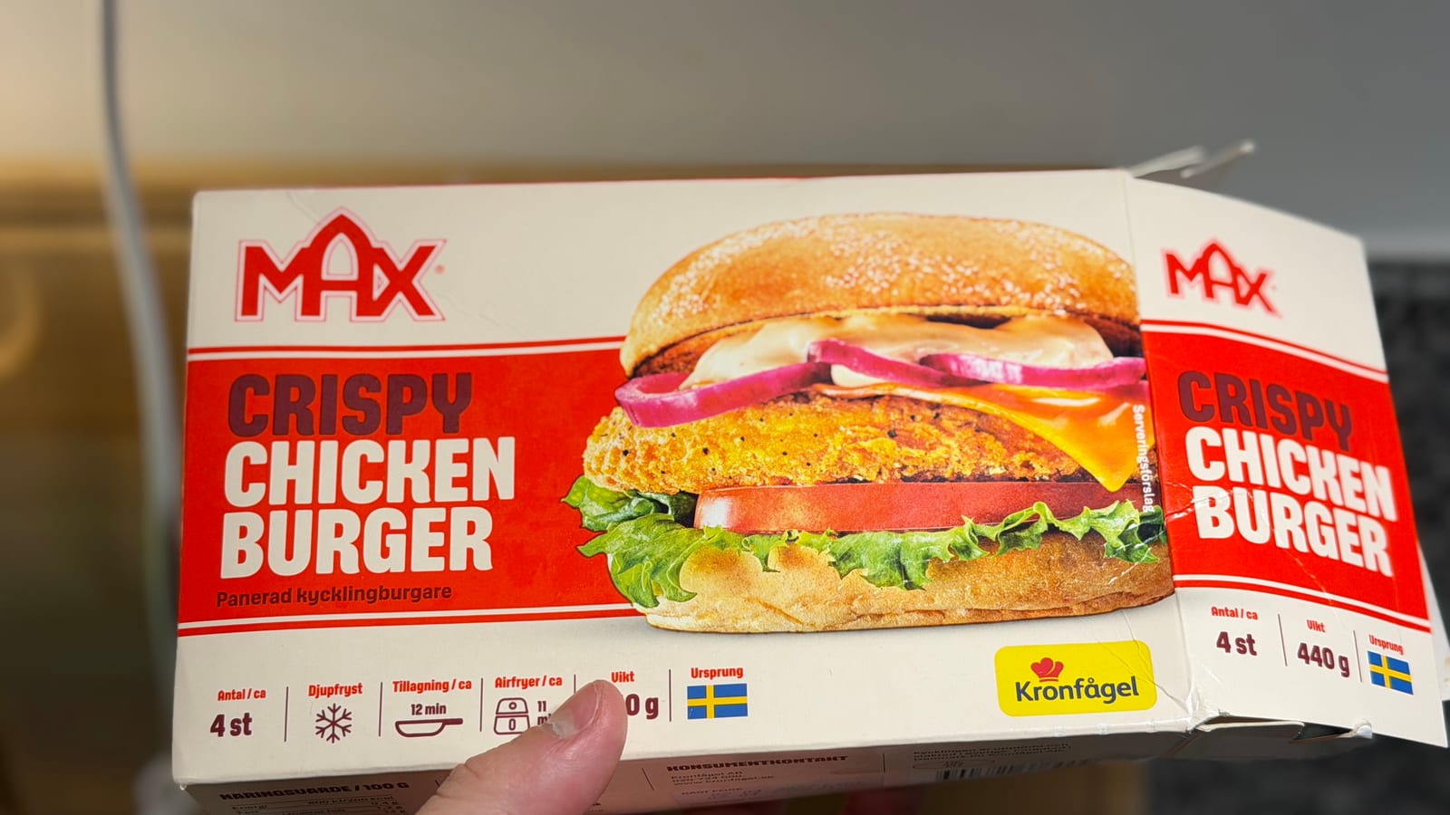 Max Crispy Chicken Burger