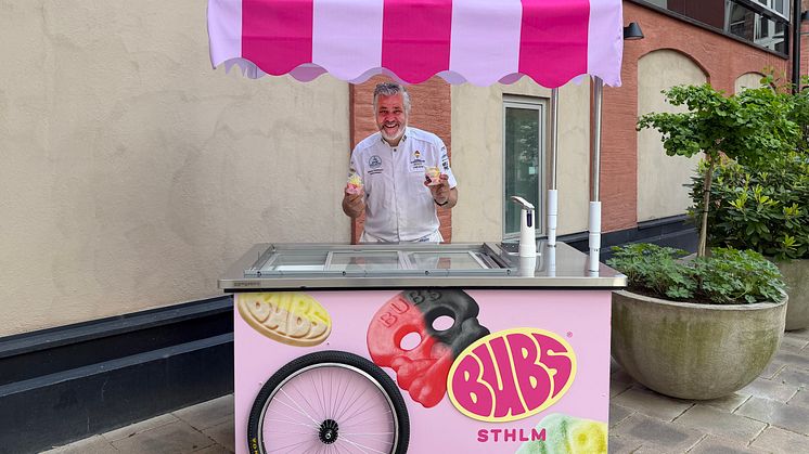 BUBS lanserar glass med Kennys Gelato den 12 juni