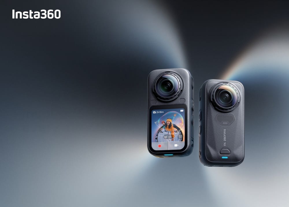 Insta360 X6 lanserad i Sverige – 8K-360-kamera med utbytbara objektiv för 8 019 kronor