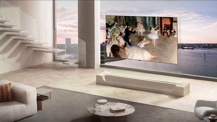 LG OLED evo AI W6 kommer till Norden i augusti – 83-tummaren kostar 51 999 kronor