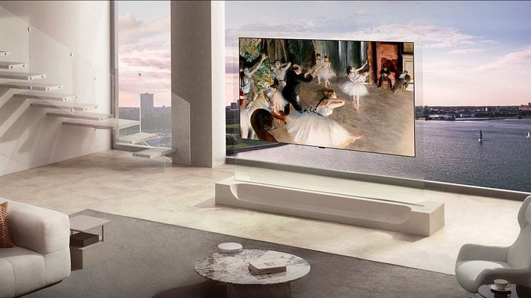 LG OLED evo AI W6 kommer till Norden i augusti – 83-tummaren kostar 51 999 kronor