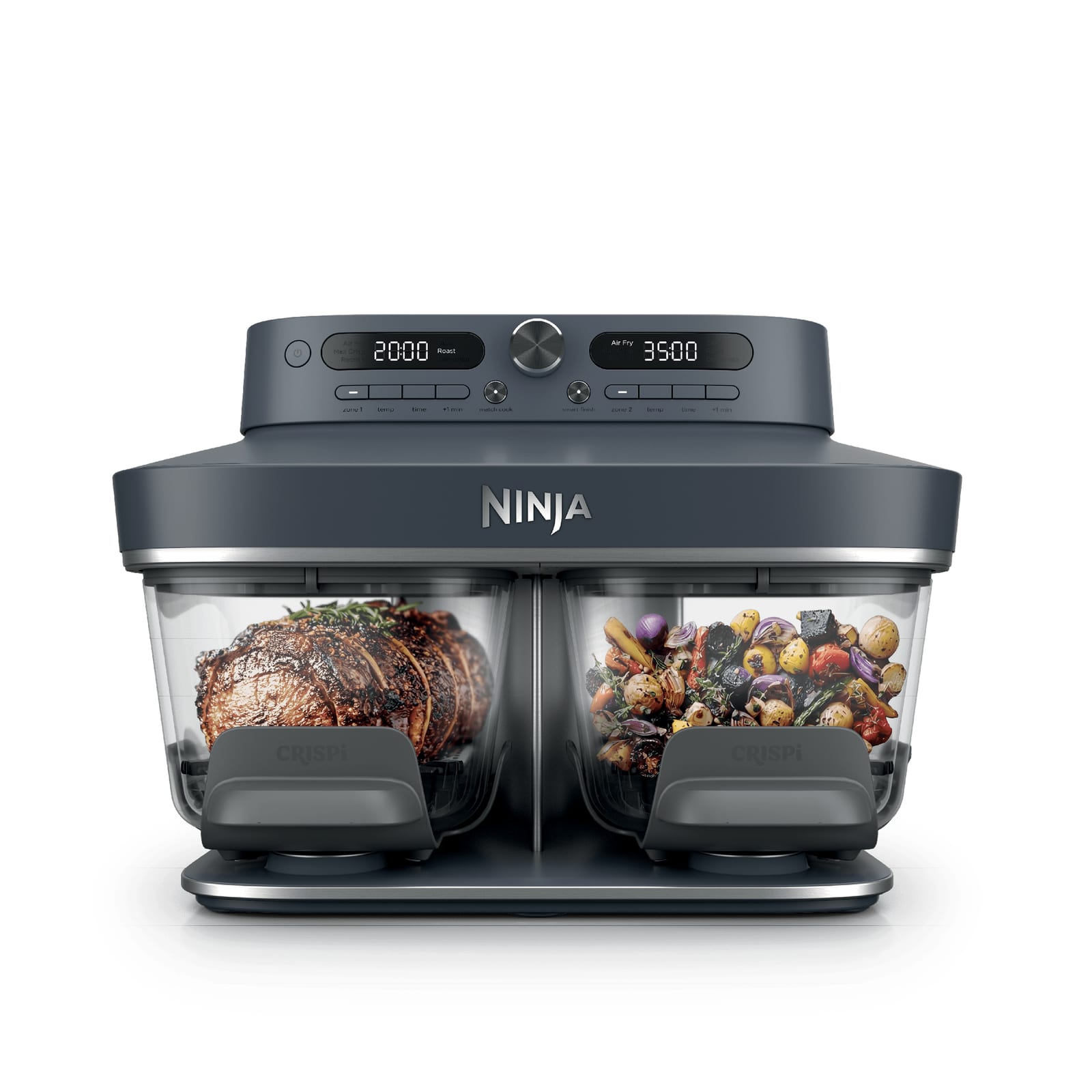 Ninja CRISPi DualZone lanseras i Sverige – glasairfryer med två zoner kostar 3 999 kronor