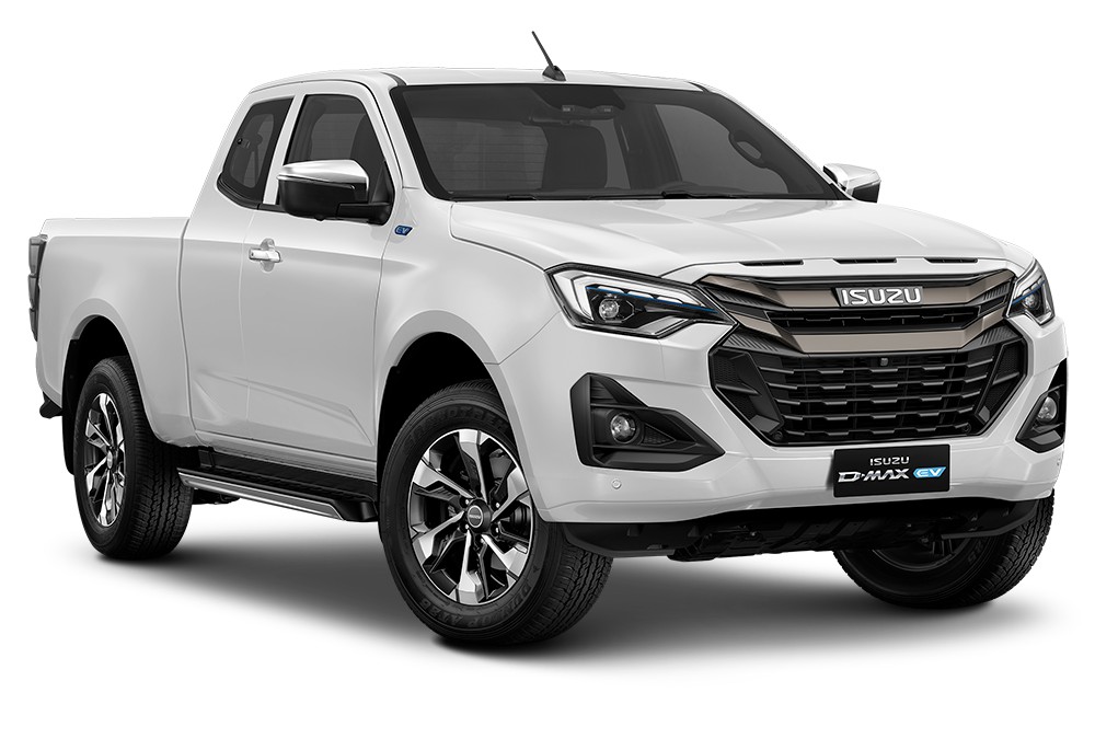 Isuzu D-Max BEV i vitt (XRL)