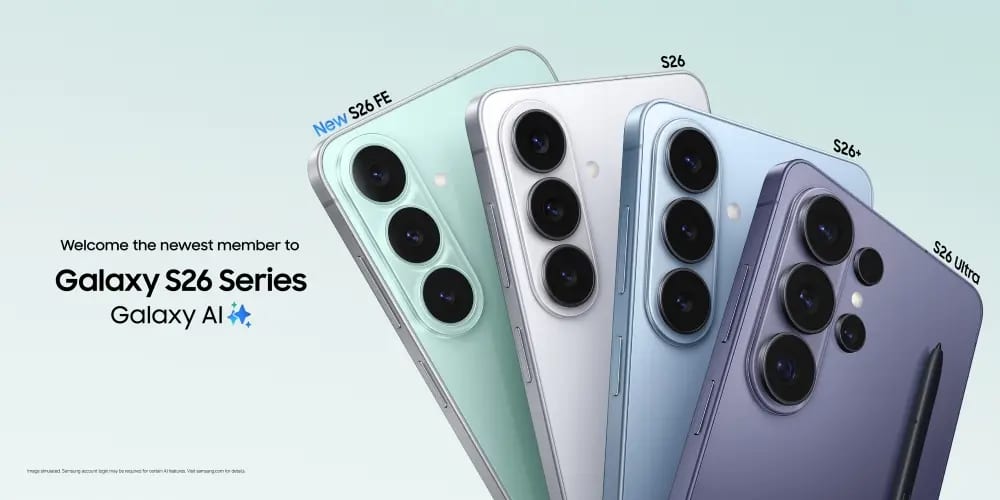 Samsung Galaxy S26 FE lanserad i Sverige – Exynos 2500 och 6,7-tums skärm från 9 940 kronor