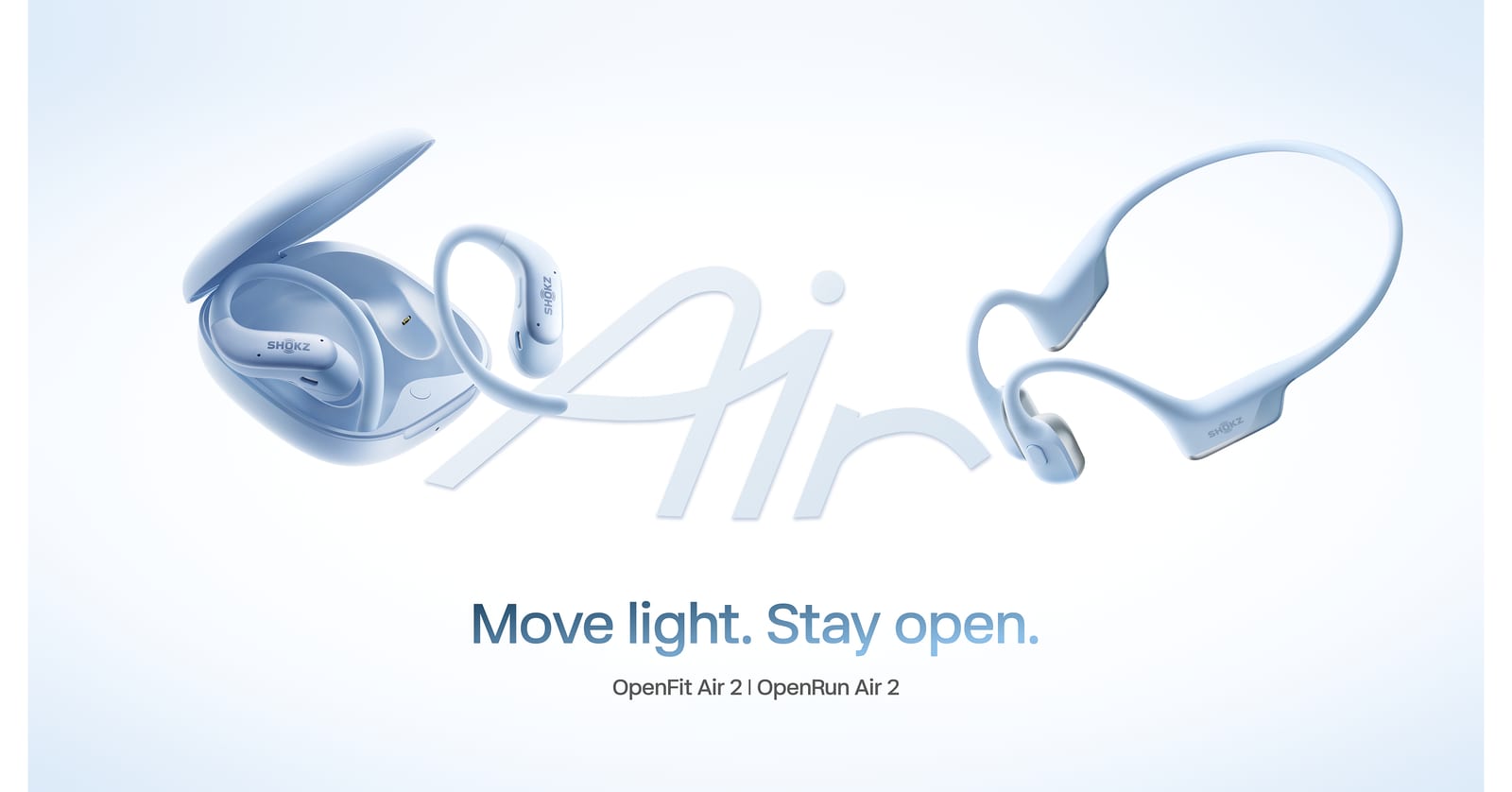 Shokz OpenFit Air 2 lanseras – öppna sporthörlurar på 7,2 gram (ännu inte i Sverige)