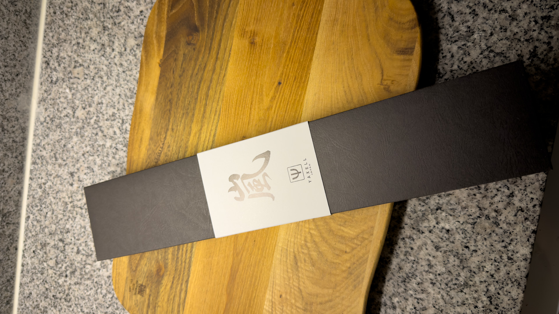 Yaxell kockkniv förpackning