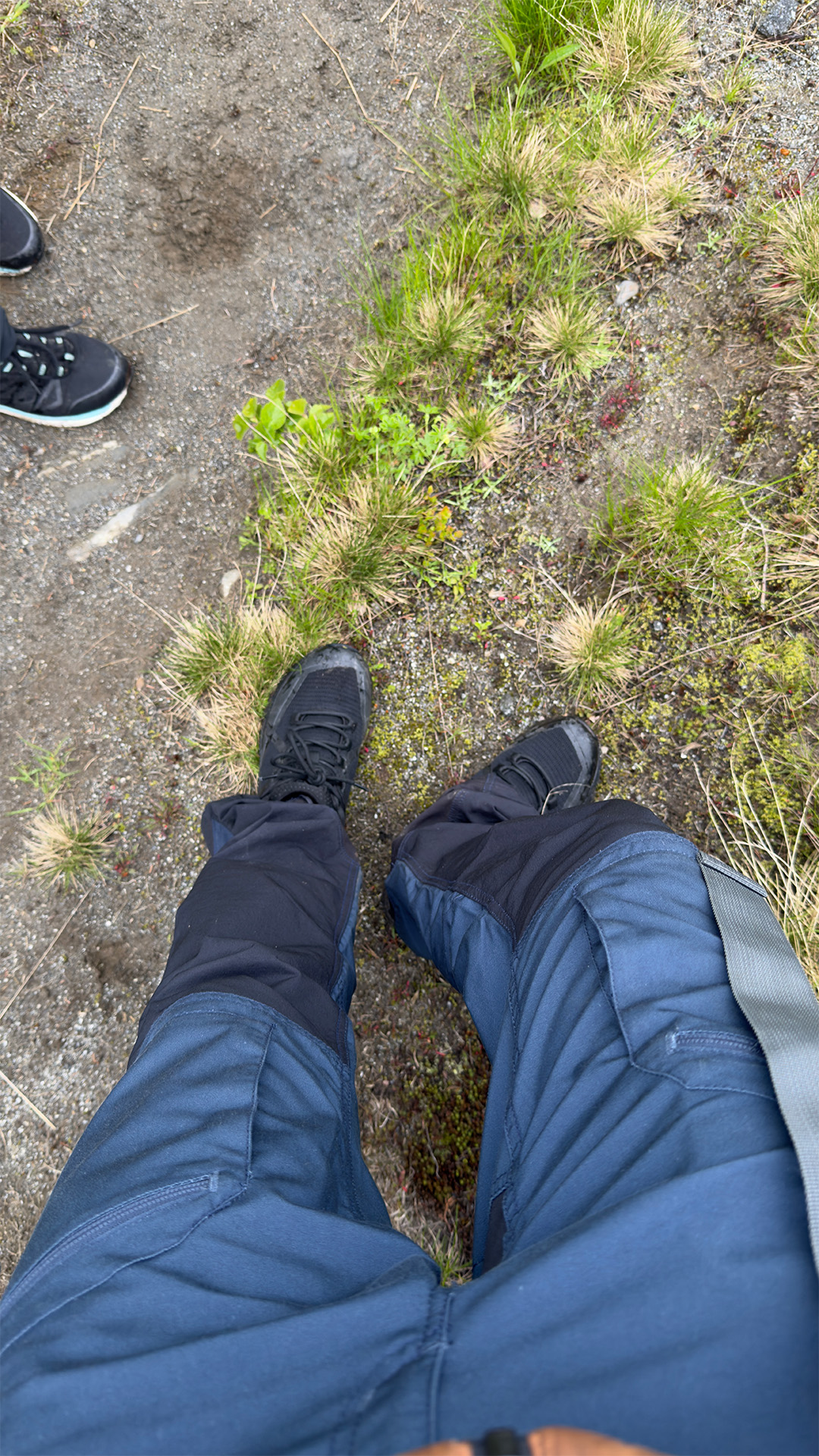 Urberg hiking pants ovanfrån