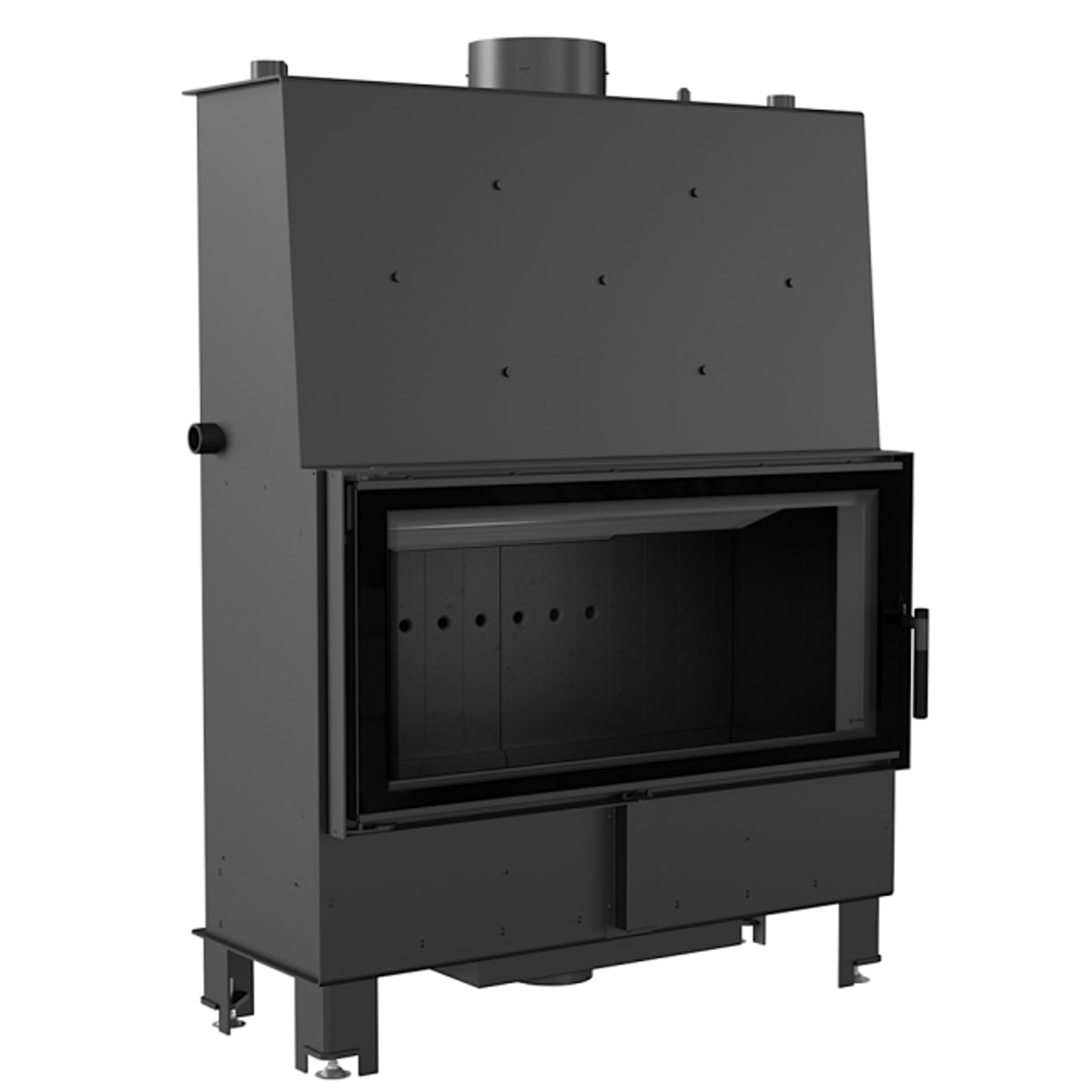Lucy 20 Double Glass vattenmantlad kamin