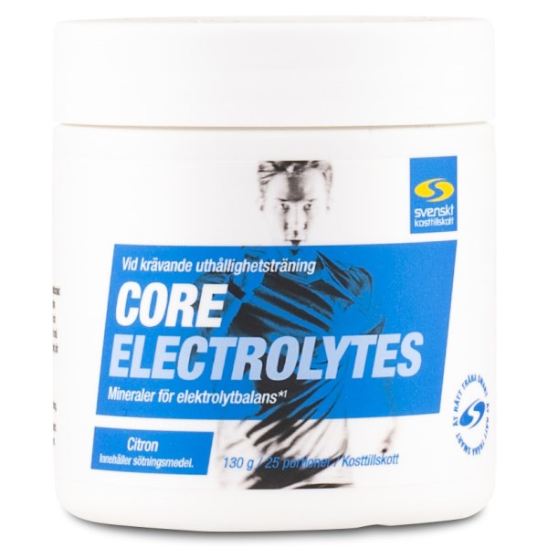 Svenskt Kosttillskott Core Electrolytes Citron 130 g